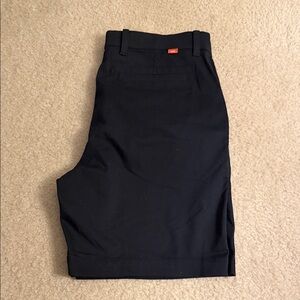 Nike Men's Black Flat Front Shorts